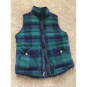 Plaid Vest